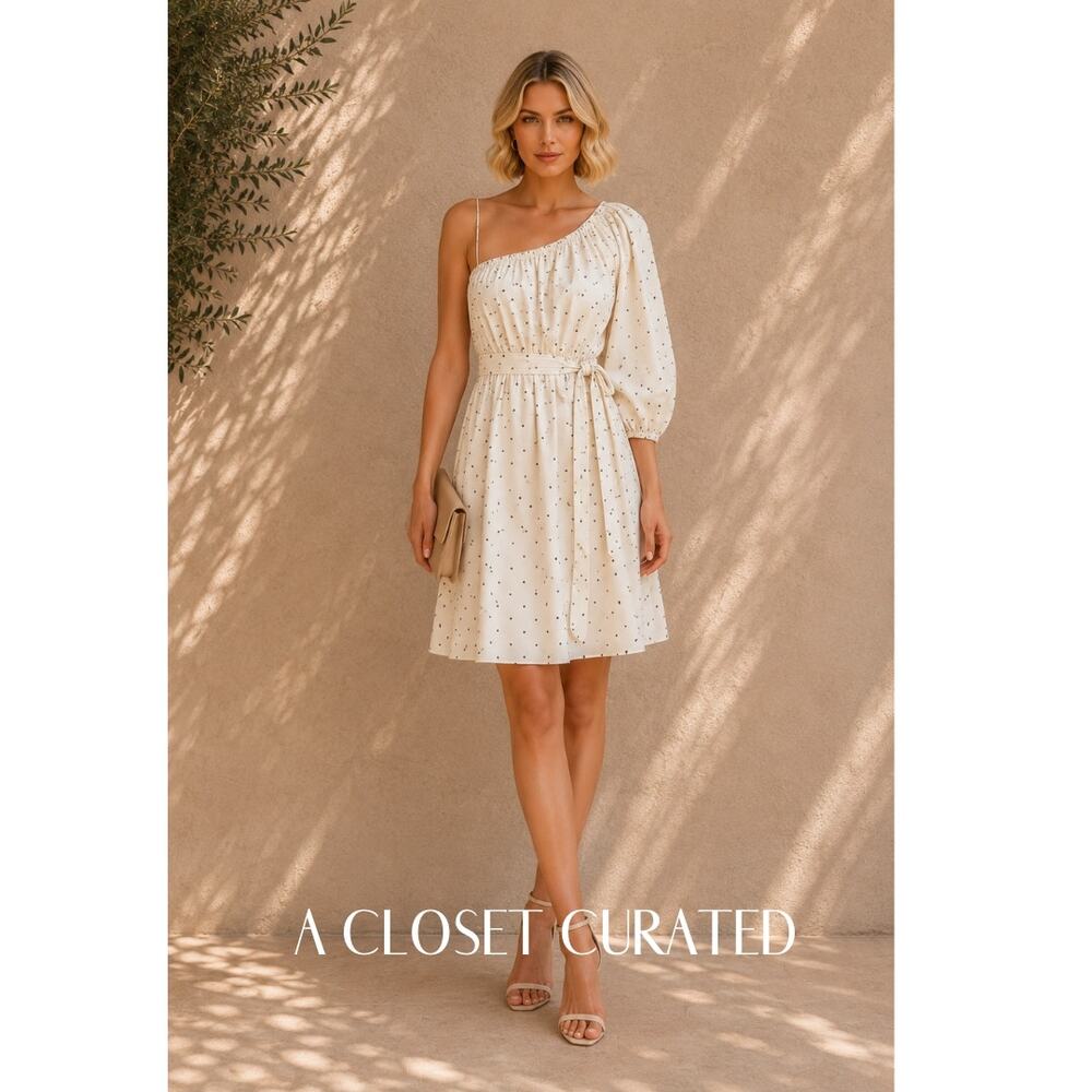 Loup Charmant Azores One Shoulder Cotton Dress XS